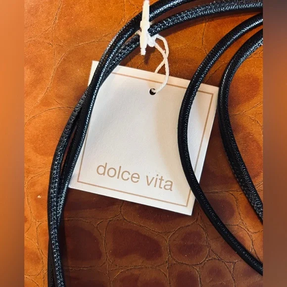 Dolce Vita Animal Print Haircalf Crossbody Bag. NWT - Picture 4 of 4